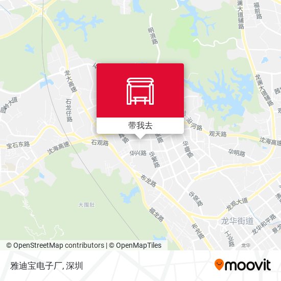 雅迪宝电子厂地图