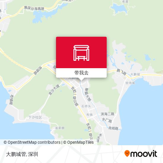 大鹏城管地图
