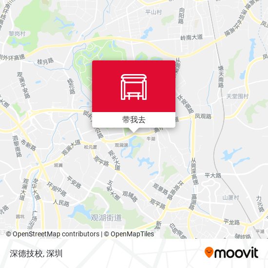 深德技校地图