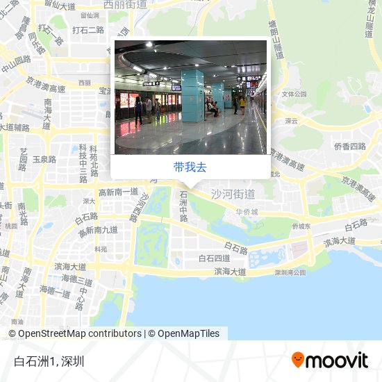 白石洲1地图