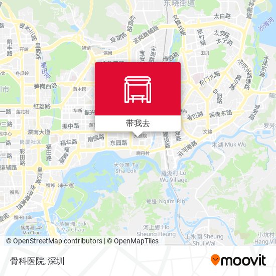 骨科医院地图