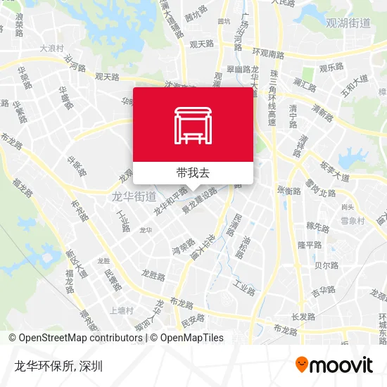 龙华环保所地图