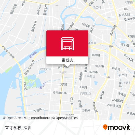 立才学校地图