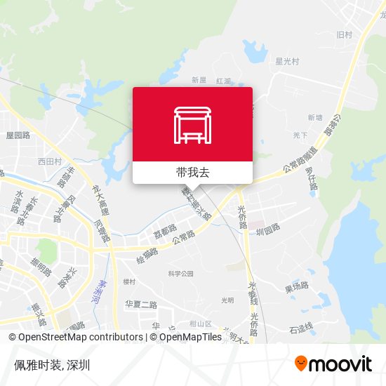 佩雅时装地图