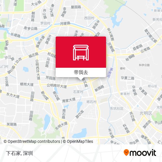 下石家地图