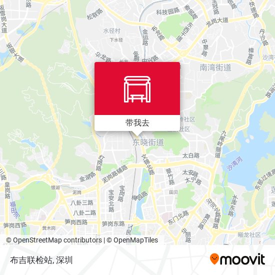 布吉联检站地图