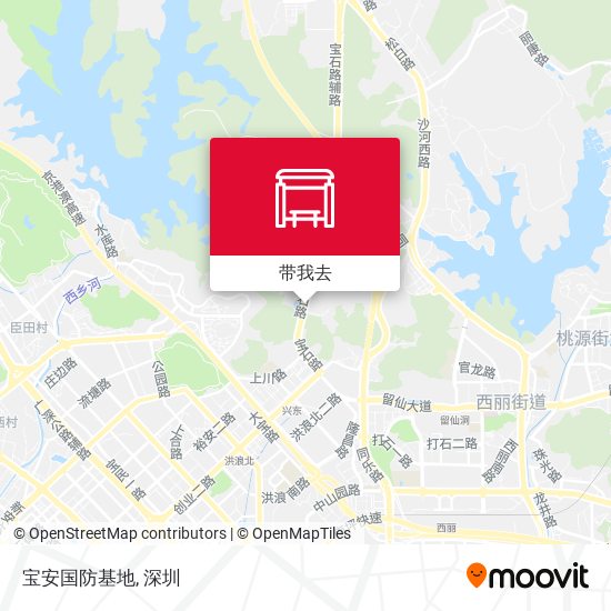 宝安国防基地地图