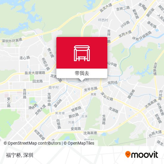 福宁桥地图