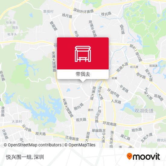 悦兴围一组地图