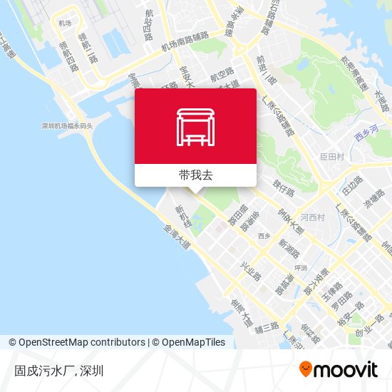 固戍污水厂地图