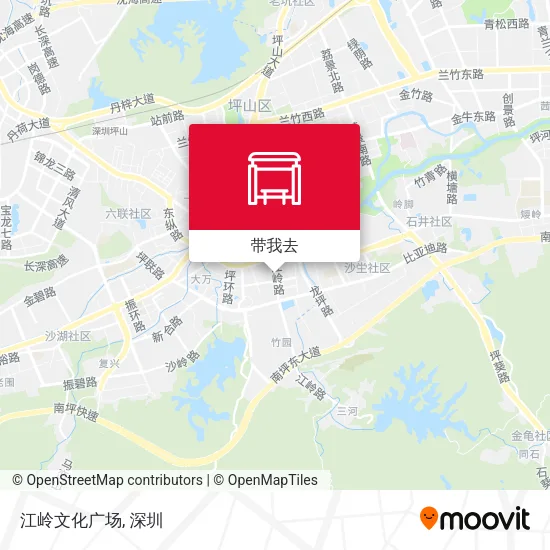 江岭文化广场地图