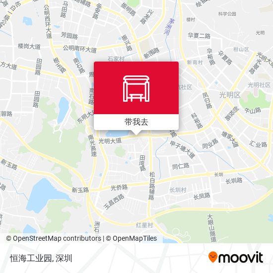 恒海工业园地图