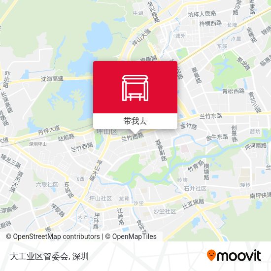 大工业区管委会地图