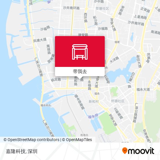 嘉隆科技地图