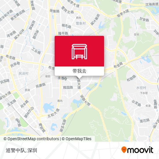 巡警中队地图