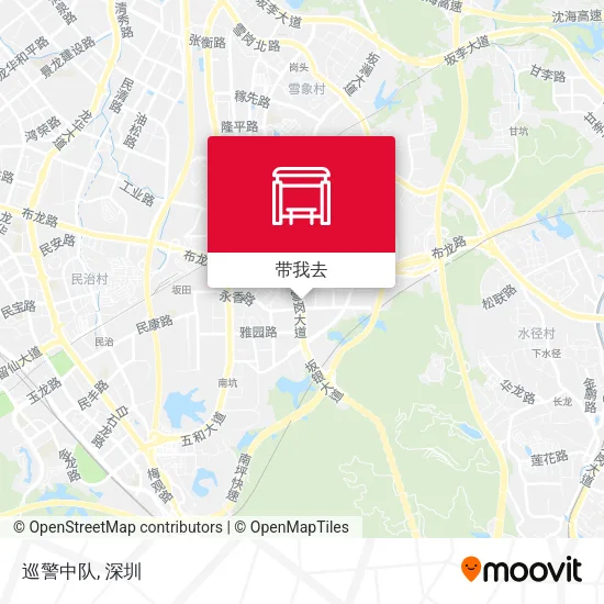 巡警中队地图
