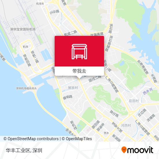华丰工业区地图