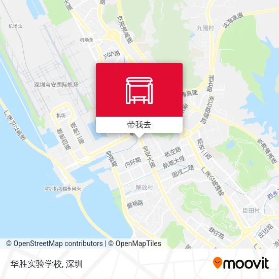 华胜实验学校地图