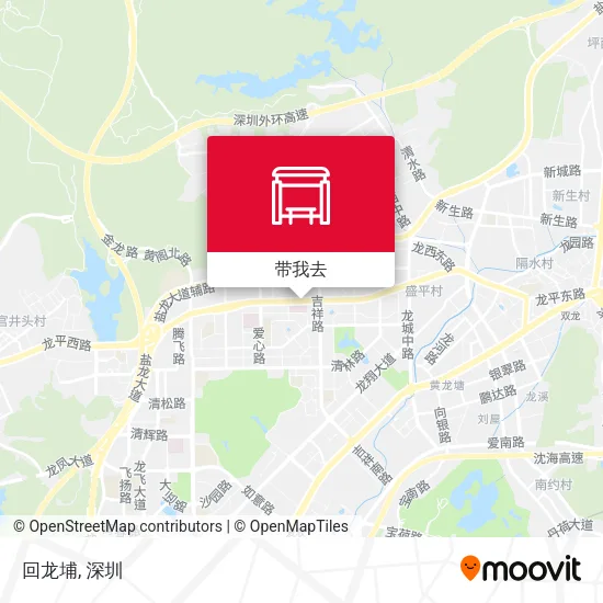 回龙埔地图