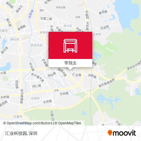 汇业科技园地图