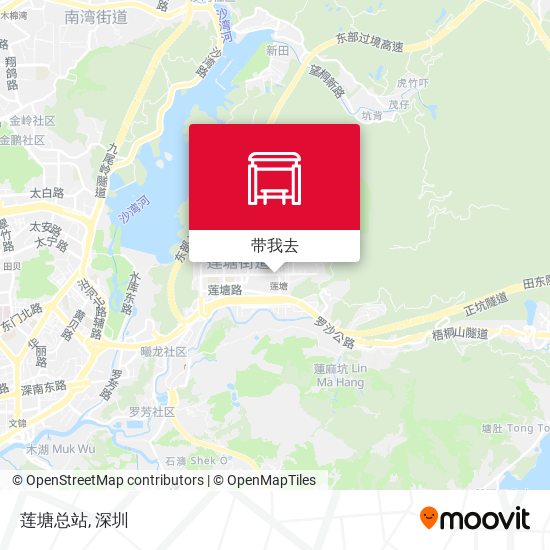 莲塘总站地图