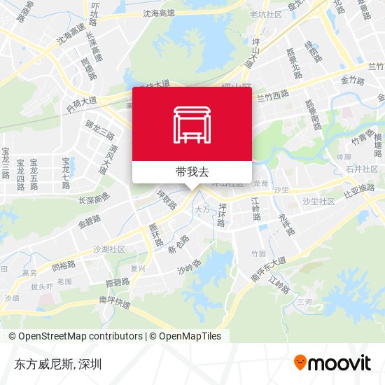 东方威尼斯地图