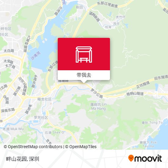 畔山花园地图