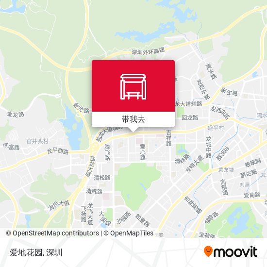 爱地花园地图