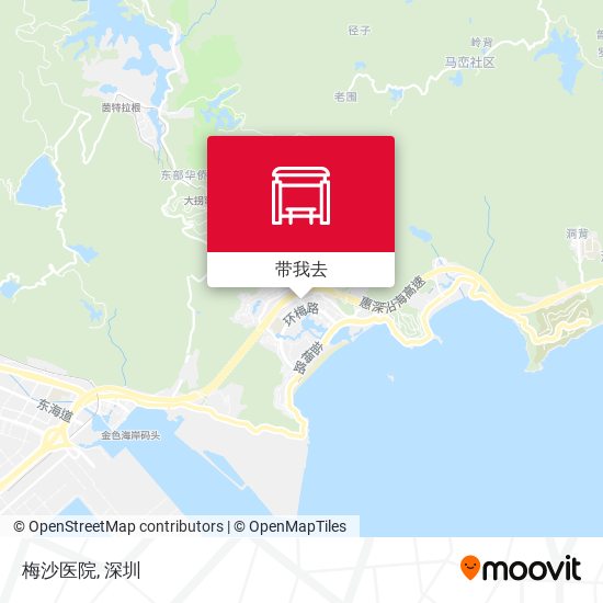 梅沙医院地图