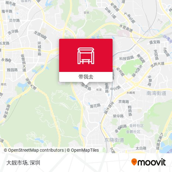 大靓市场地图