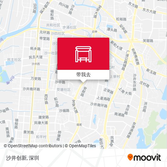 沙井创新地图