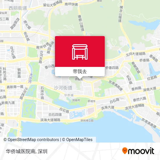 华侨城医院南地图