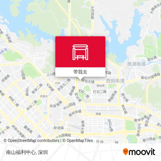 南山福利中心地图