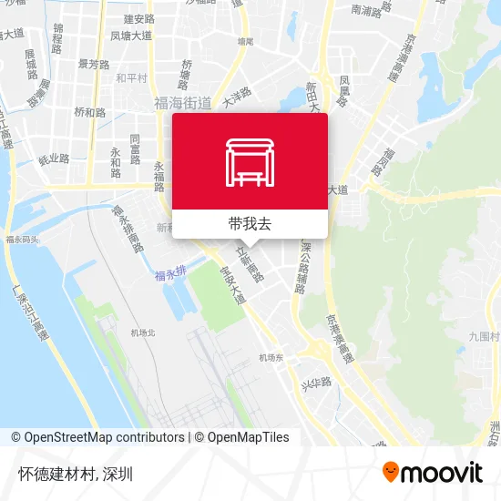 怀德建材村地图