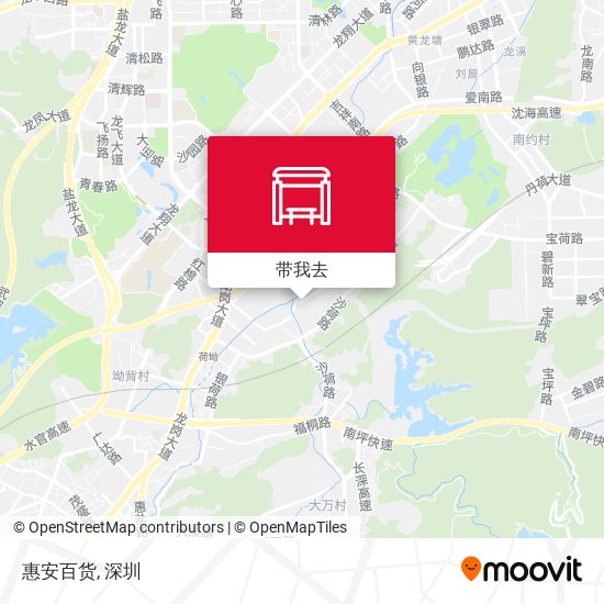惠安百货地图