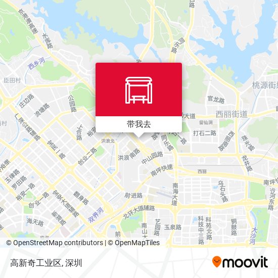 高新奇工业区地图