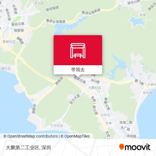 大鹏第二工业区地图
