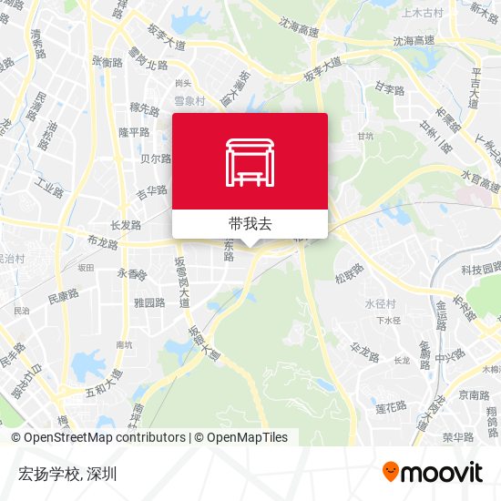 宏扬学校地图