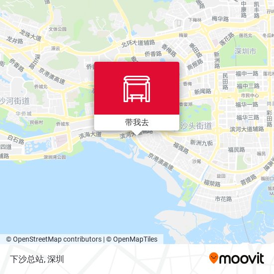 下沙总站地图