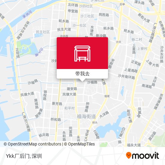 Ykk厂后门地图