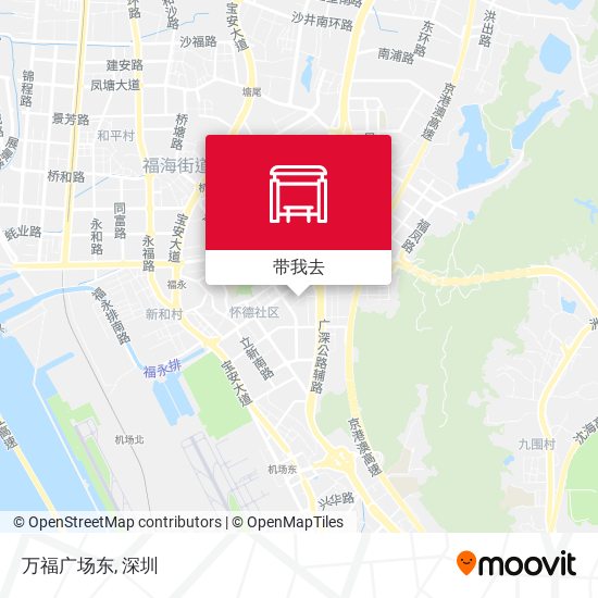 万福广场东地图