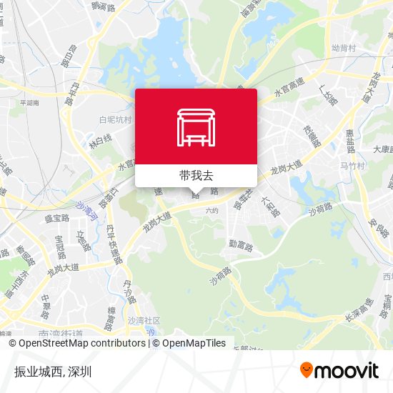 振业城西地图