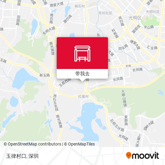 玉律村口地图