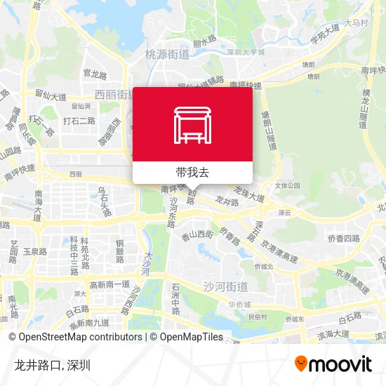 龙井路口地图