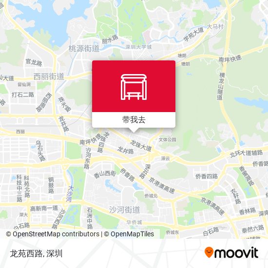 龙苑西路地图