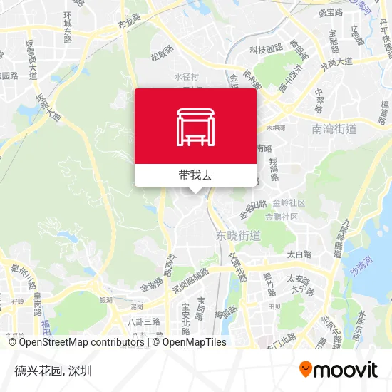 德兴花园地图