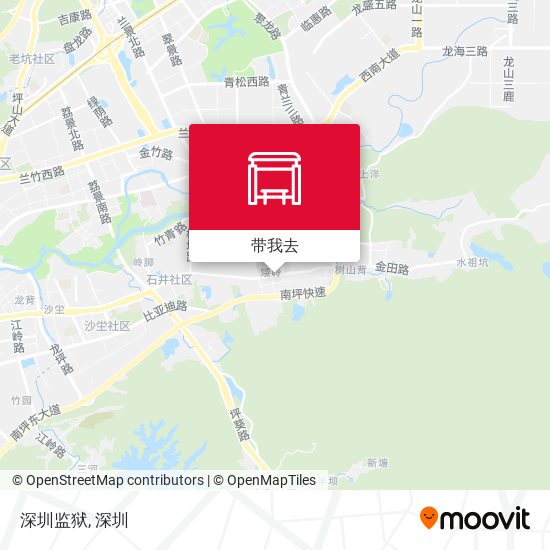 深圳监狱地图