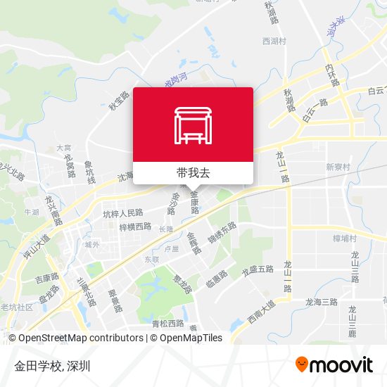 金田学校地图