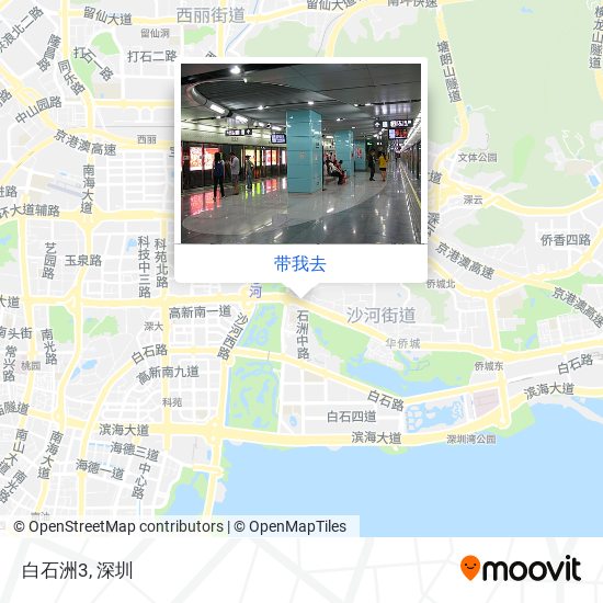 白石洲3地图