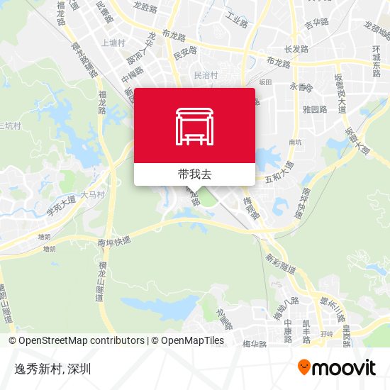逸秀新村地图